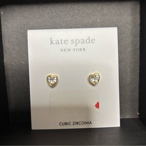 Kate Spade heart earrings